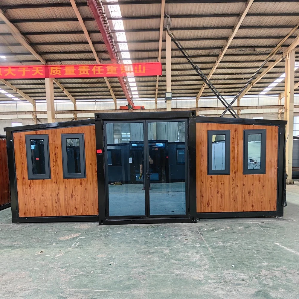 Customized Granny Flat Prefab Villa Expandable Container House 40Ft 20Ft Prefabricated Mobile Home Foldable 2 3 4 Bedroom Bathro