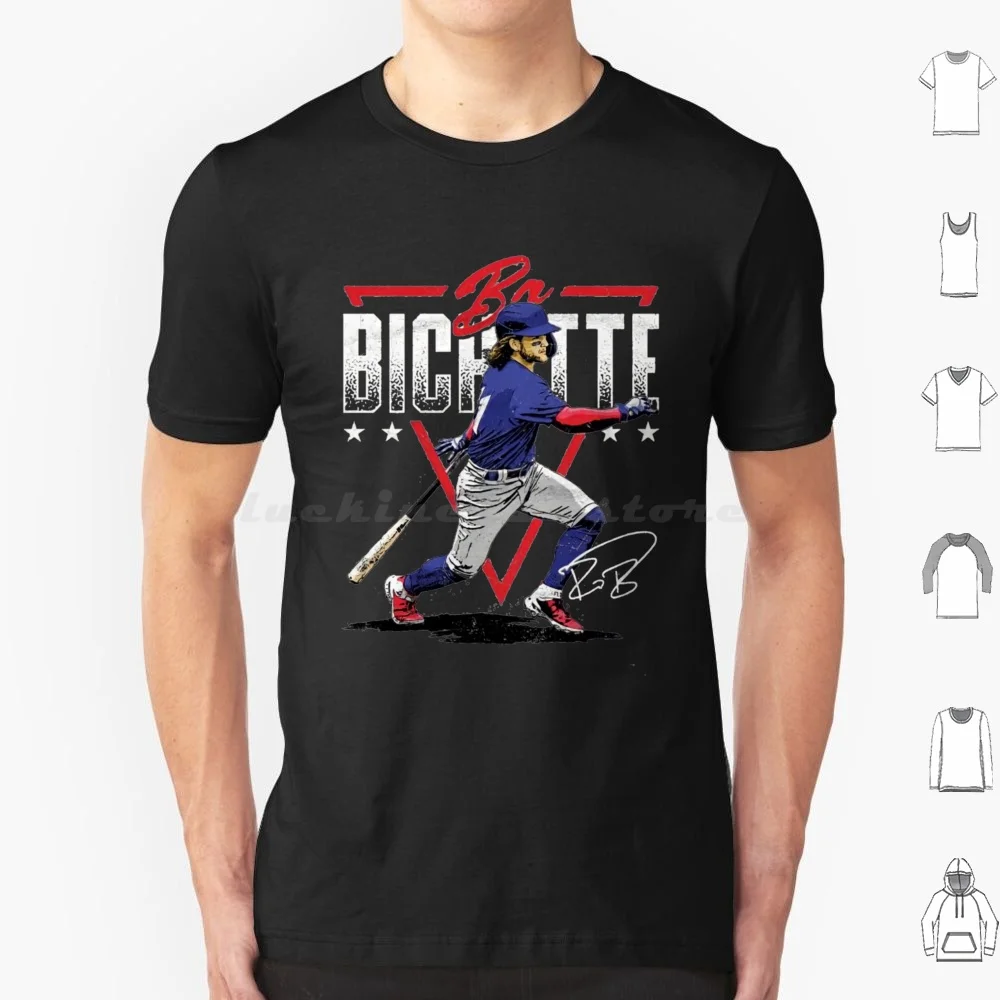 Camiseta de algodón Bo Bichette (1) para hombre y mujer, diseño DIY, béisbol, Blue Jays, Toronto Jays, Vladimir Guerrero Jr., Raccoon Trash