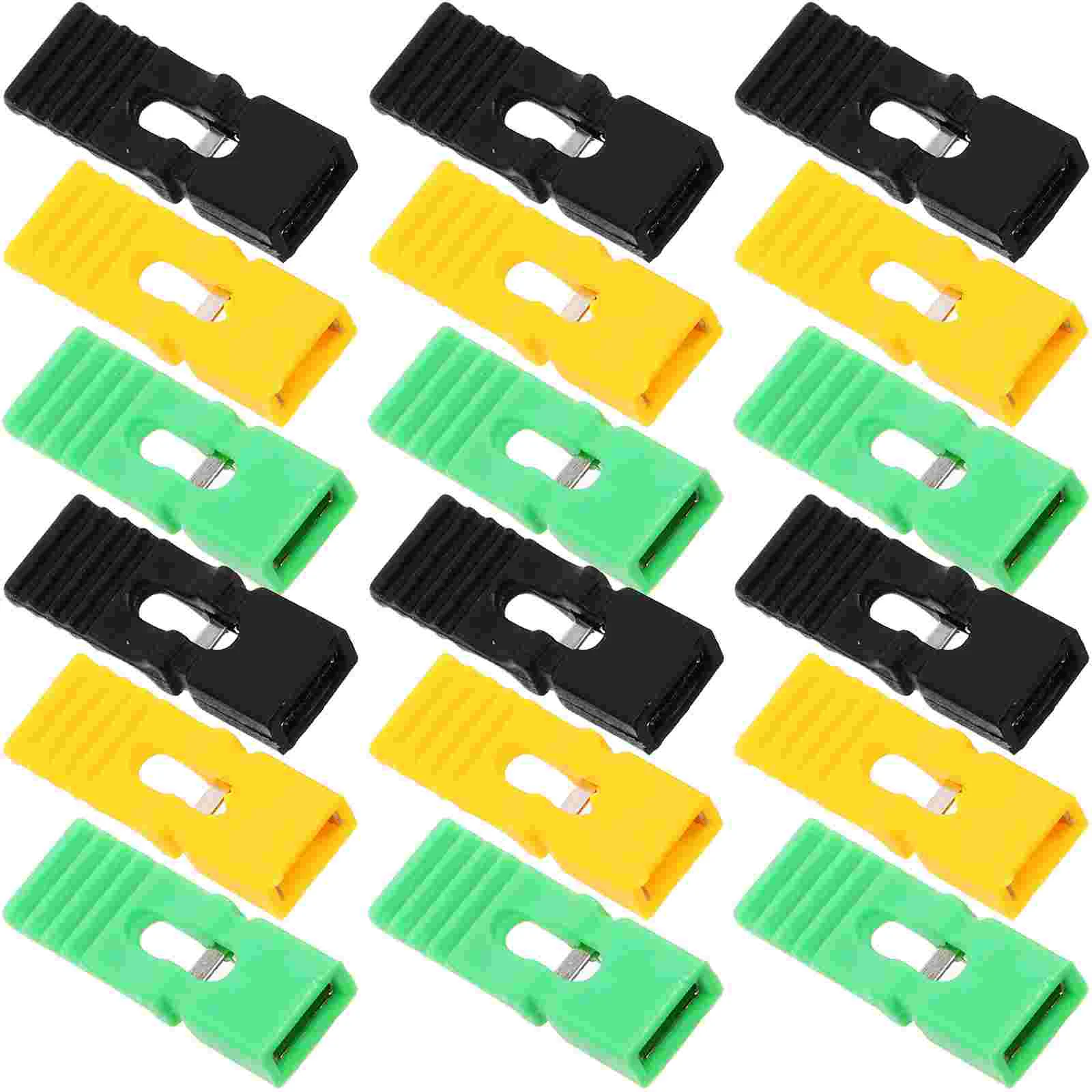 60Pcs Jumper Caps Kit for Standard Circuit Board Jumper Cap Shunts Short Circuit Connection Pin Blocks Assorted Color 254MM