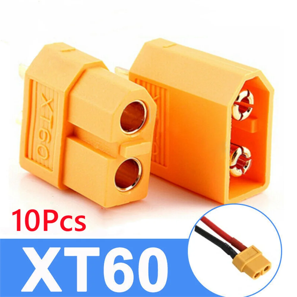 10PC XT60 Plug Male Female Bullets Connectors Plug For RC Quadcopter FPV Racing Drone Lipo Battery Protective Shells of Aircraft