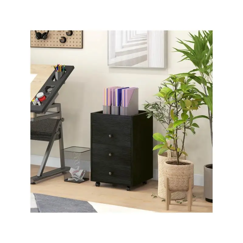 وحدة تخزين خزانة الملفات مع 4 أدراج لتنظيم المكاتب وإدارة المستندات #1