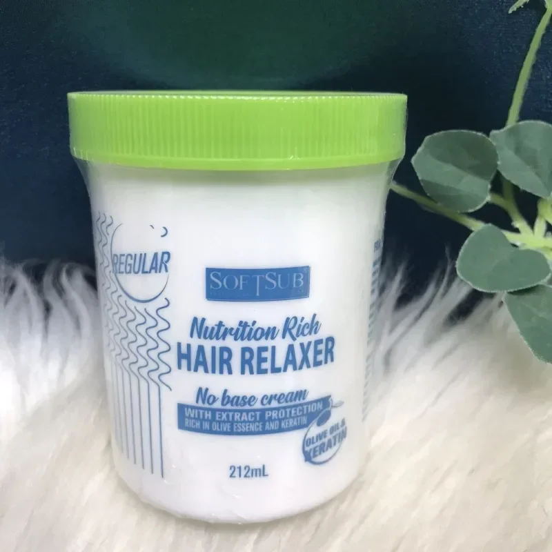 African Hair Relaxer Rich in Olive and Keratin 212ml