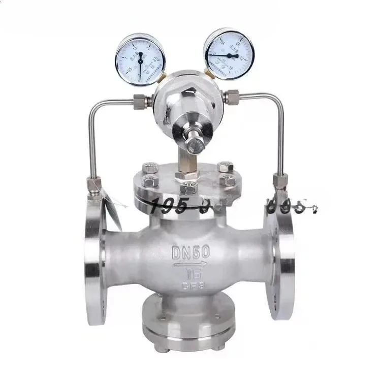 

YK43XF Pilot Adjustable Gas Pressure Reducing Valve Air Oxygen Nitrogen Natural Gas Liquefied Gas Manufacturer Direct Supply