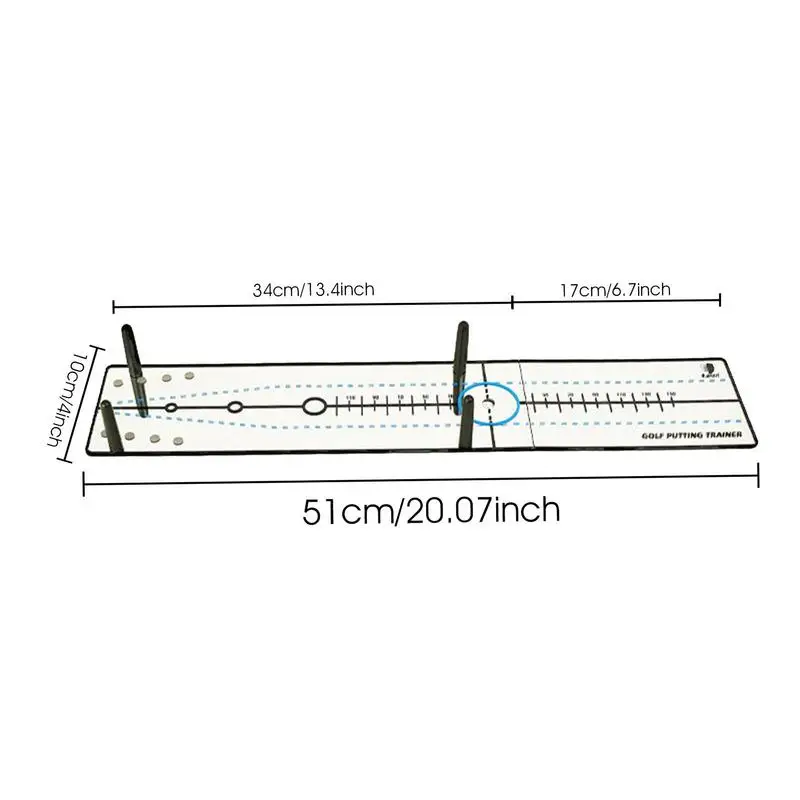 Зеркало для игры в гольф, качели для гольфа, прямая тренировочная линия, аксессуары для гольфа, путтер, зеркальное выравнивание, тренировочный