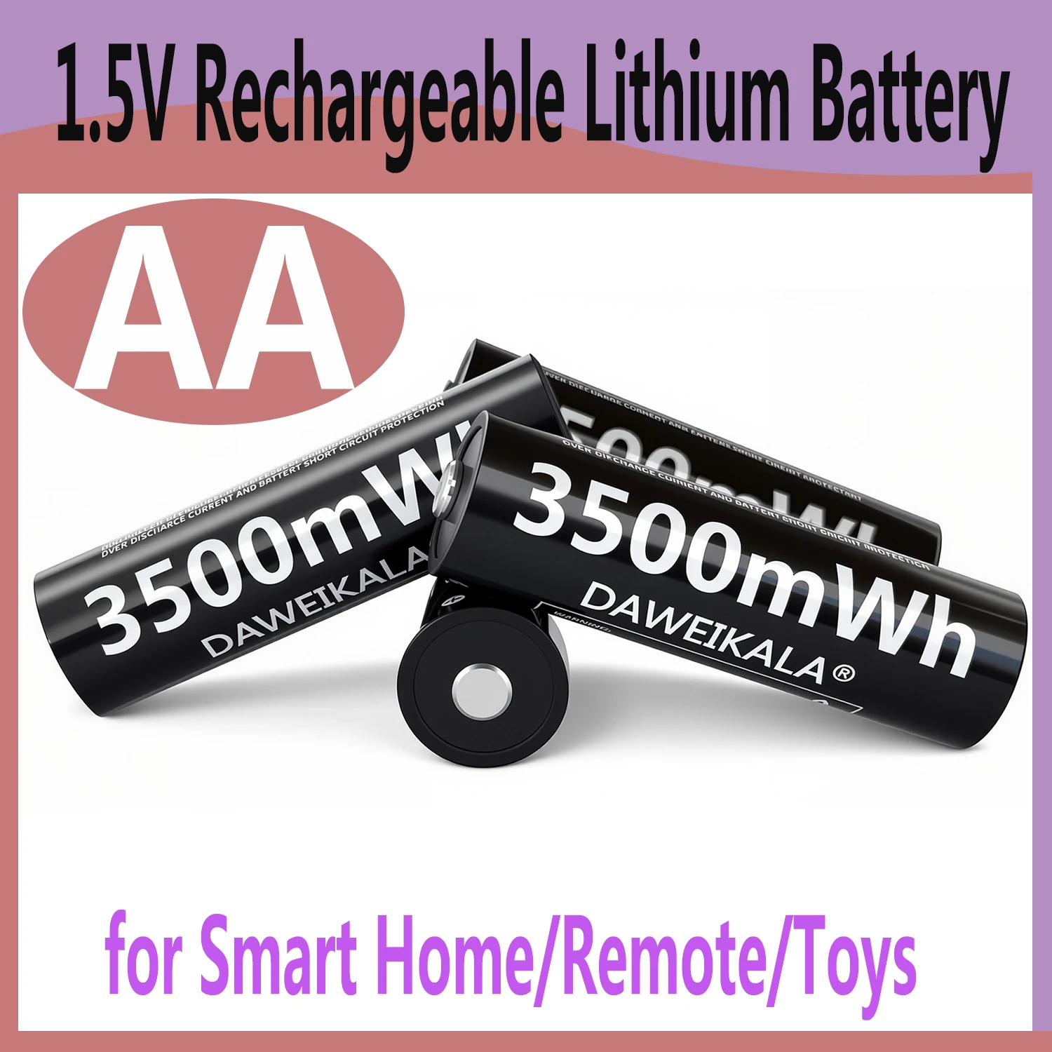 Aa 1.5V Li-Ion Bate…
