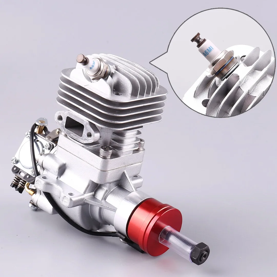 شمعات الإشعال الأصلية للمحرك A6MI رؤوس الإشعال لمحركات RCGF 15BM 20SBM تنطبق على محركات الأجنحة الثابتة للطائرات النموذجية #1