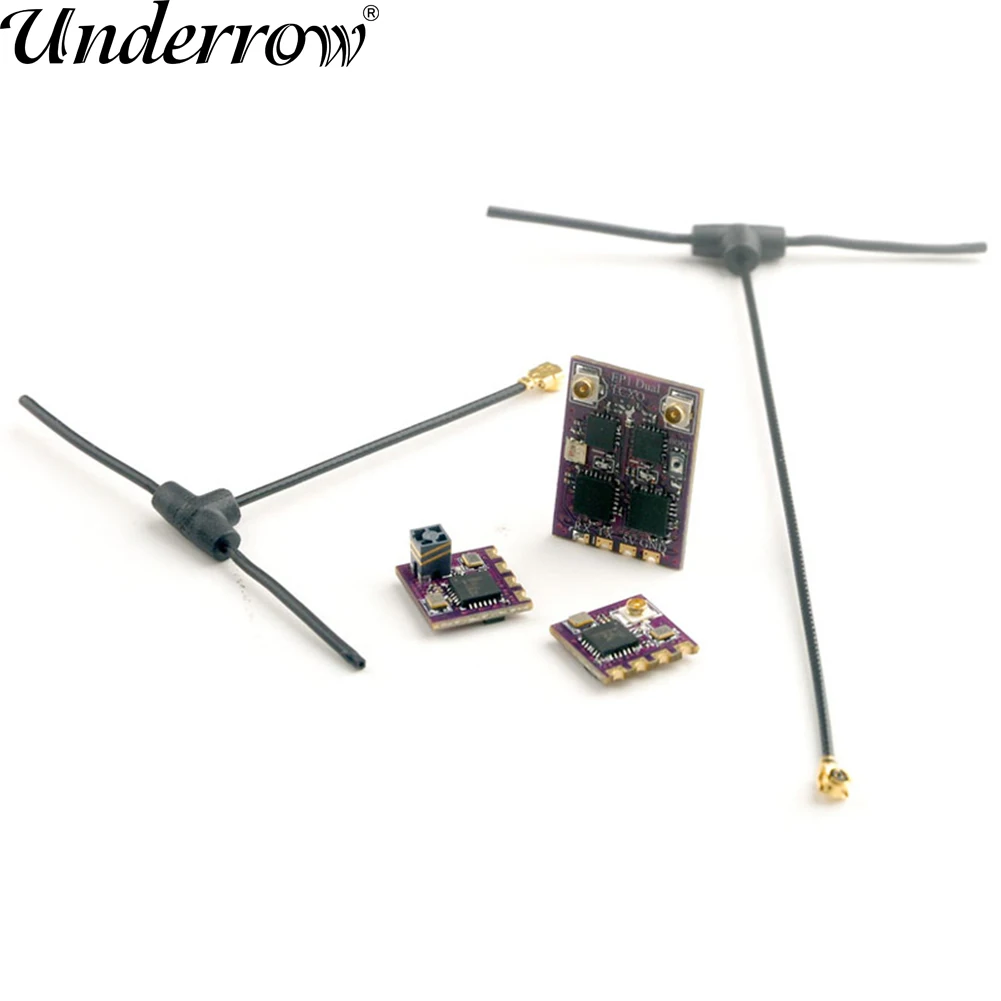 HappyModel 2.4G ELRS EP1 EP2 EP1 DUAL TCXO True Diversity Receiver with RF Amps for FPV Freestyle Long Range DIY Parts