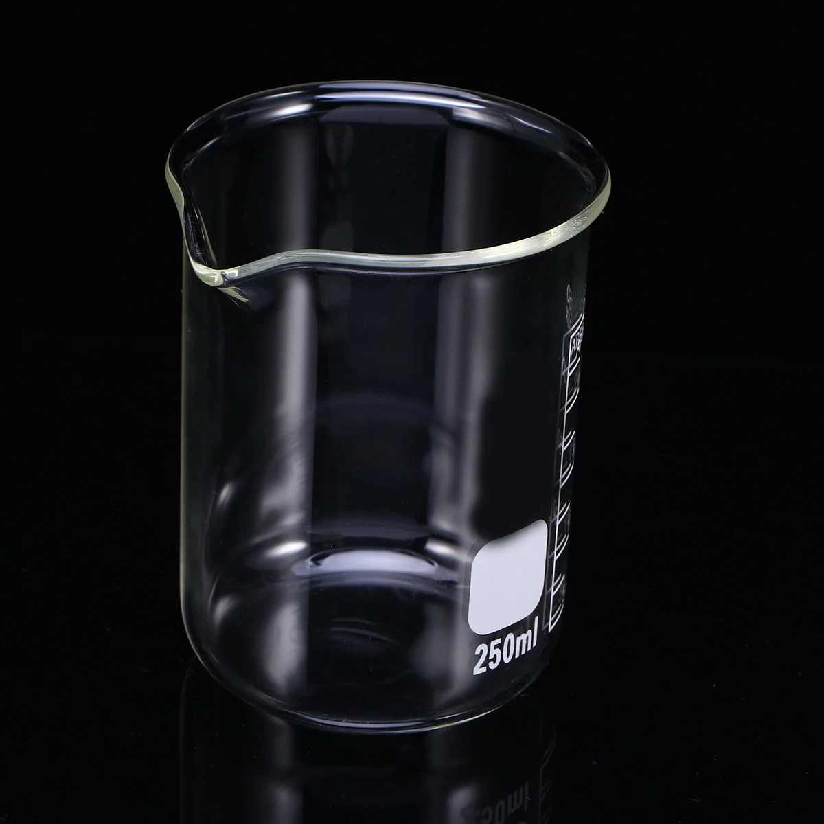

50Ml Glass Beaker Cup Precision Graduated Measurement for Lab Chemistry Baking Kitchen Liquid Mixing Heat Resistant Design