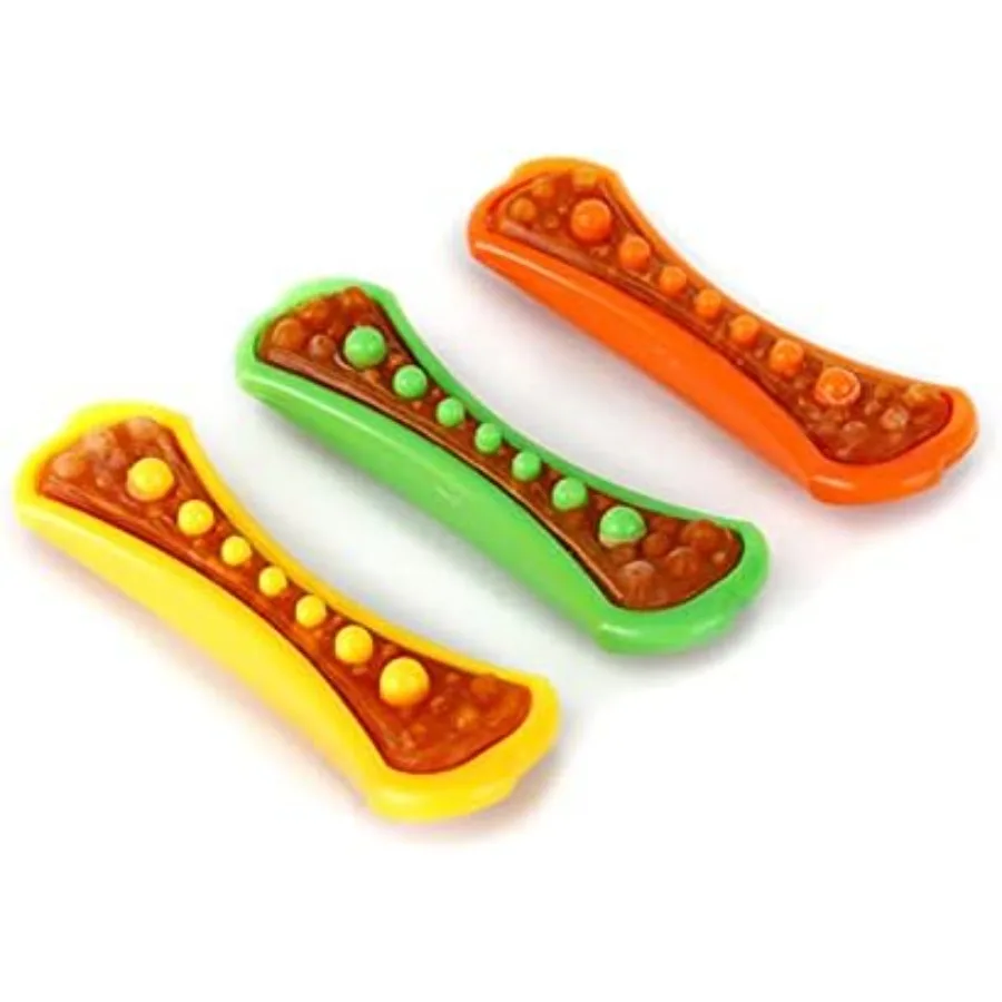

Chew 'n Clean Dental Duo Dog Treat Chew Toy Color Varies Large 3 Pack