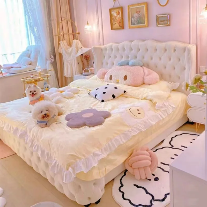 #Frame Double Bed Accessories Couples Headboards Double Bed Loft Wooden Letto Matrimoniale Furniture