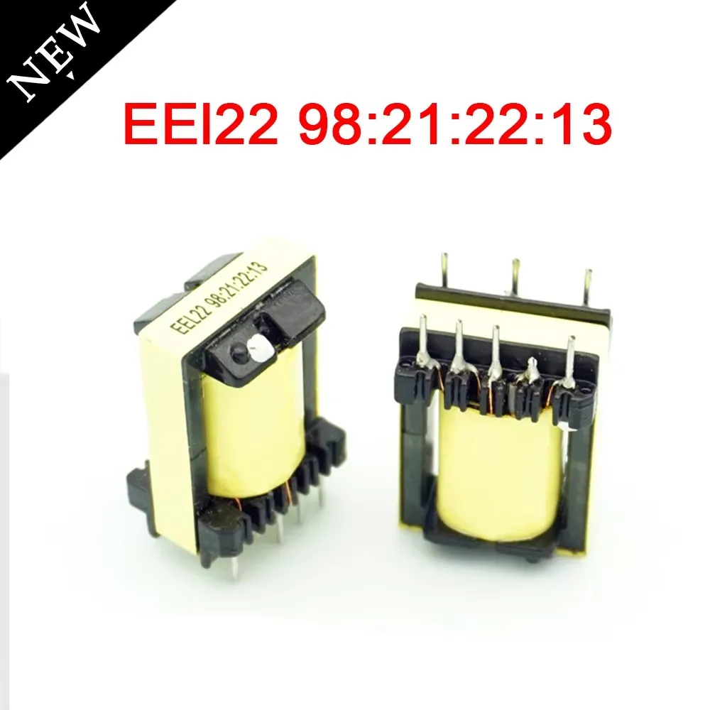 5 piezas EEl22 98:21:22:13 Piezas de Repuesto Transformador Auxiliar de Alta Frecuencia Totalmente de Cobre para Máquina de Soldadura Inverter Envío Gratis