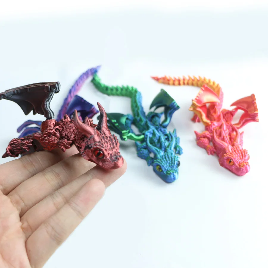3D Printed Winged D… - image
