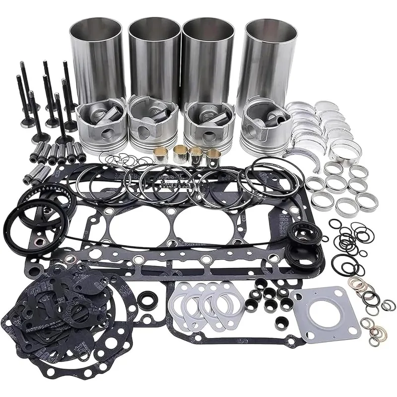 Overhaul Rebuild Kit For Caterpillar CAT Engine 3044 3044C/T C3.4 C3.4T Tractor D3C D3G D4C D4G D5C D5G Loader 906 908 933 939