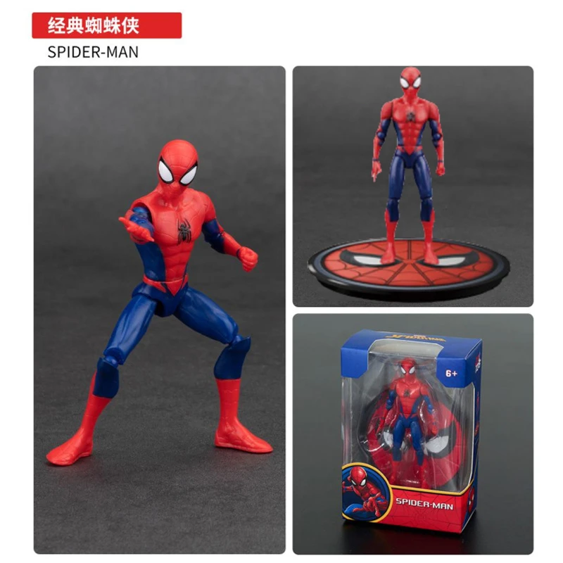 ZD Original Spider Man 4 pouces vert GOBLIN docteur poulpe VENOM figurines d'action MILES GWEN ELECTRO SCARLET SPIDER 2099 rhinocéros jouets