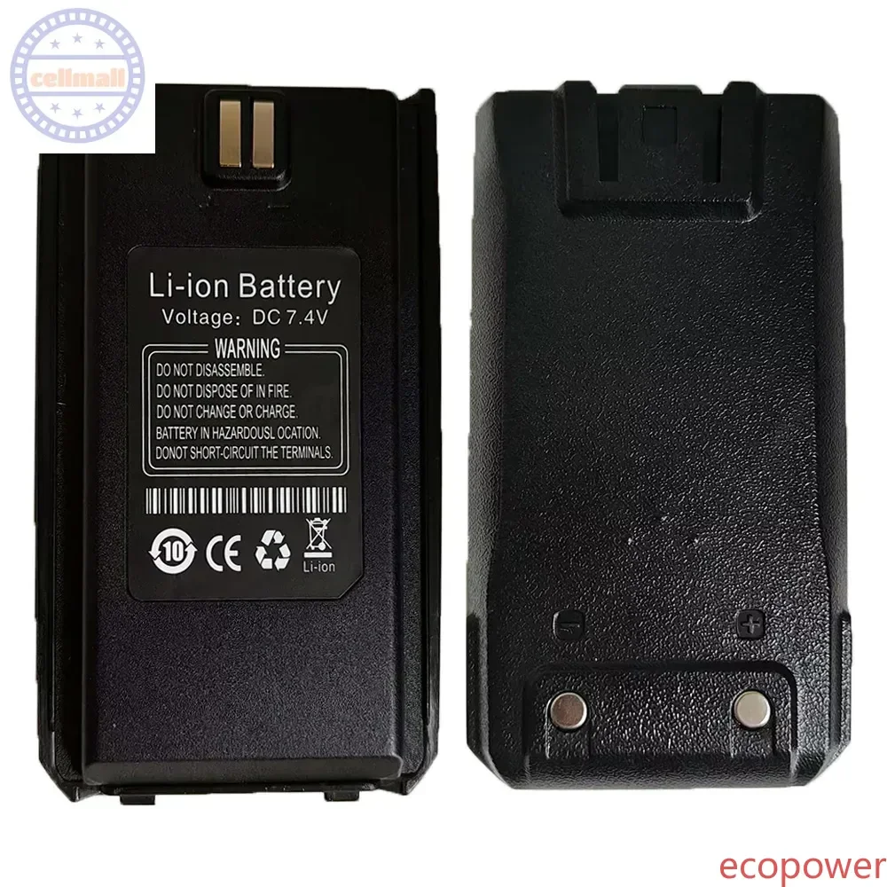 Original capacity Brand New Premium Replacement Battery BF-X3Plus for BAOFENG X3 plus Walkie Talkie,Two-Way Radio Accessories
