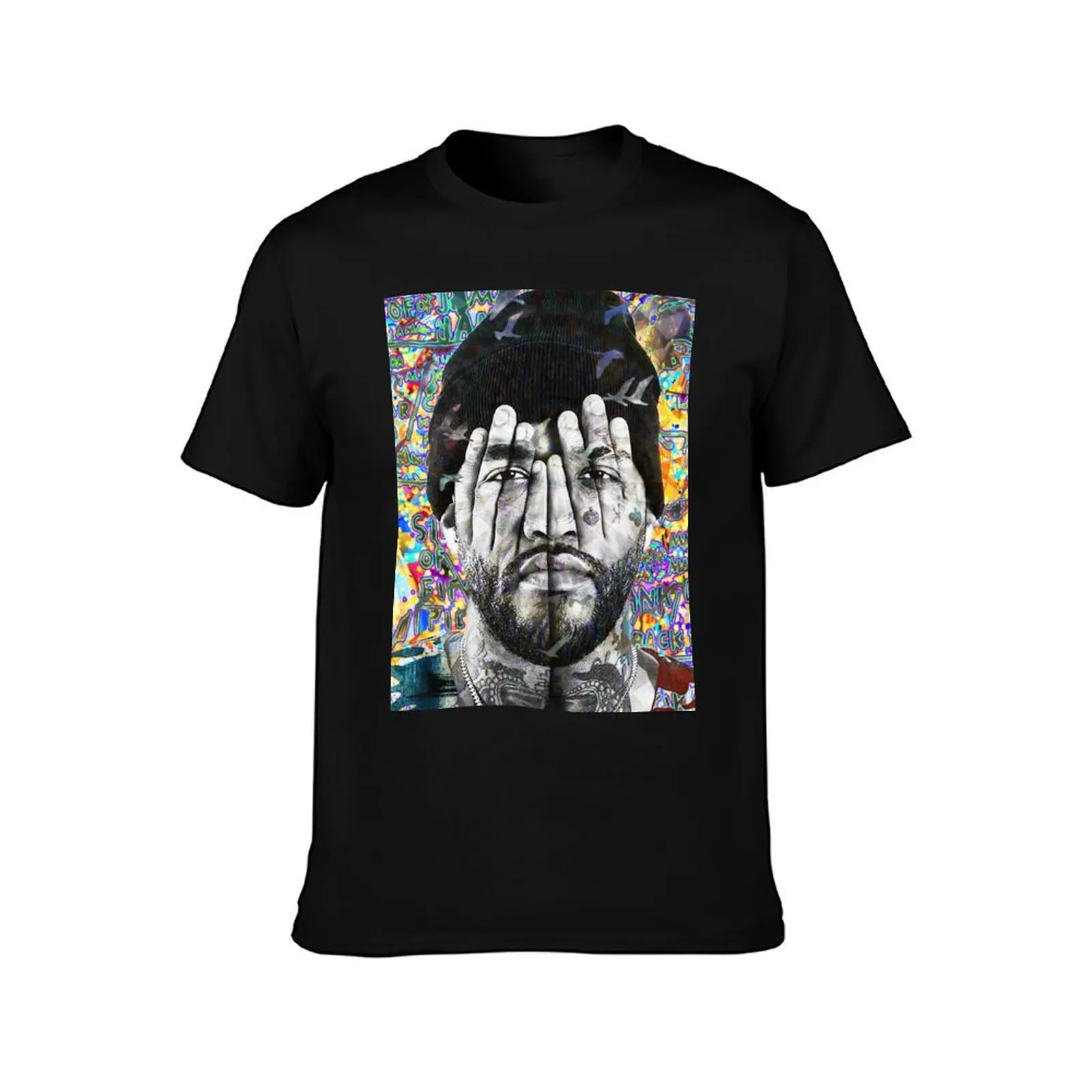 Joyner Lucas Portrait Artwork T-Shirt Plus Size Comfort Fit Tee T-Shirt