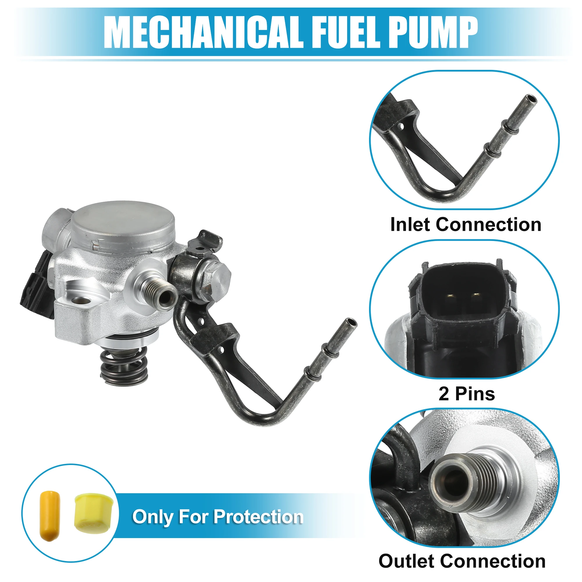 UXCELL استبدال مضخة وقود السيارة لهوندا أكورد 2015-2017 رقم 16790-5LA-A01