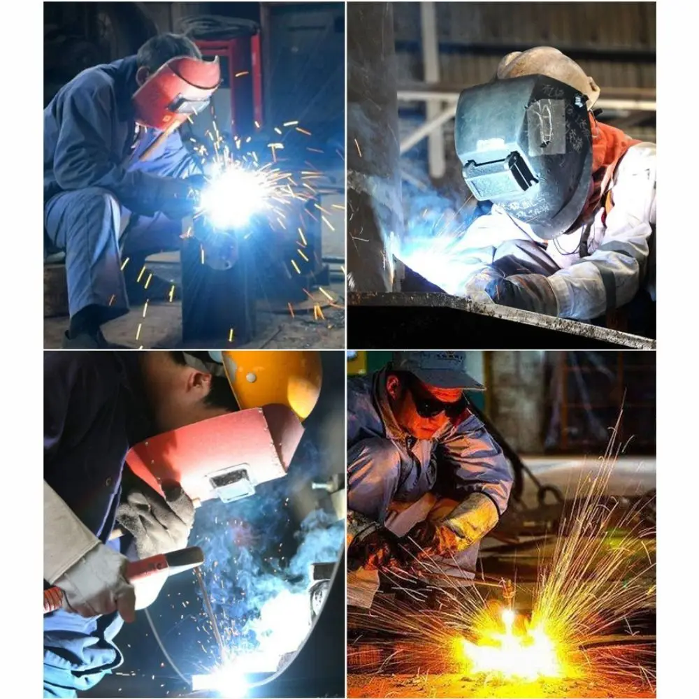 

New Thick Welding Gloves Wear Resistant Canvas Safety Gloves High Temperature Resistance Labor Gloves