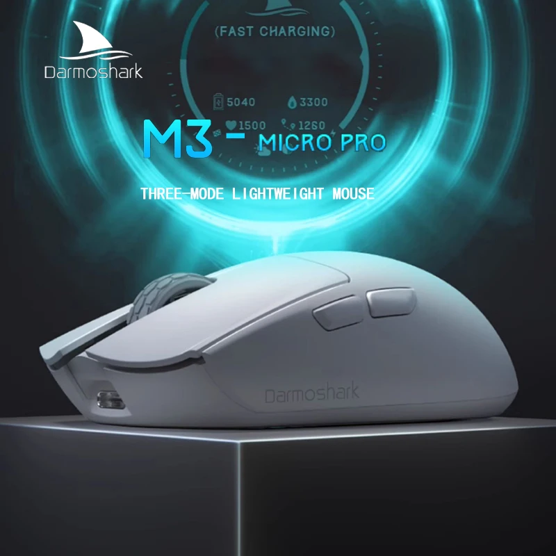 

Darmoshark's new M3 MICROPRO is a Christmas gift for boys with a 3-mode PAW3950 wireless mouse for small hands