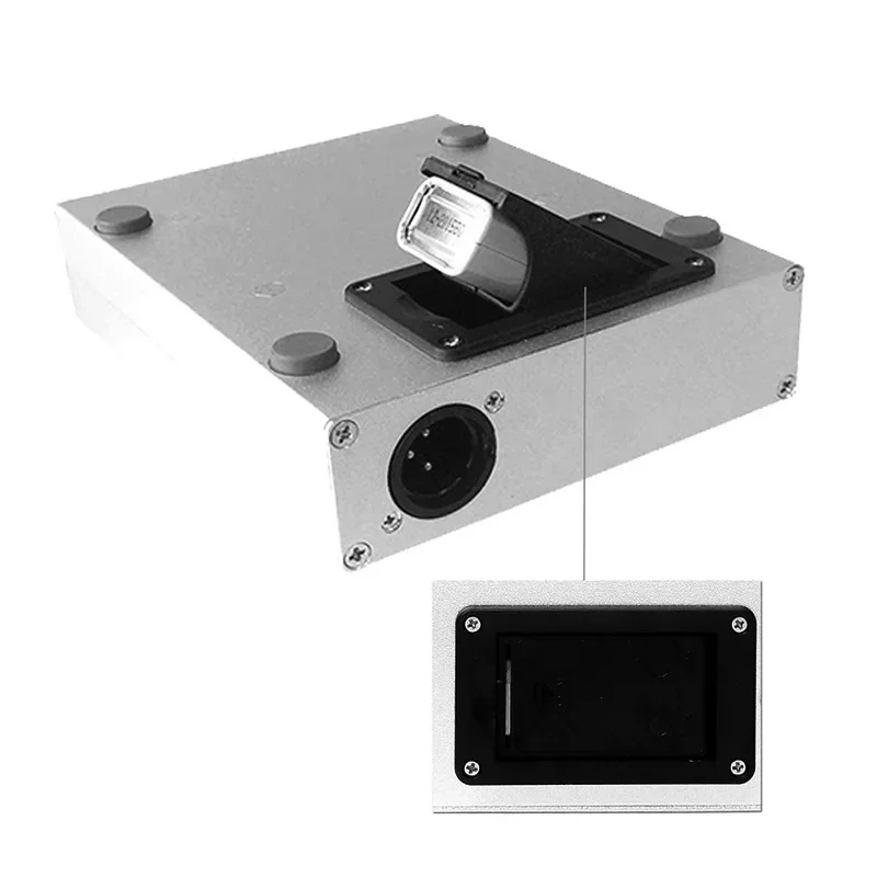 مضخم جيتار TLF Adeline متعدد التضخيم كسب ملحقات الآلات الموسيقية باللون الفضي