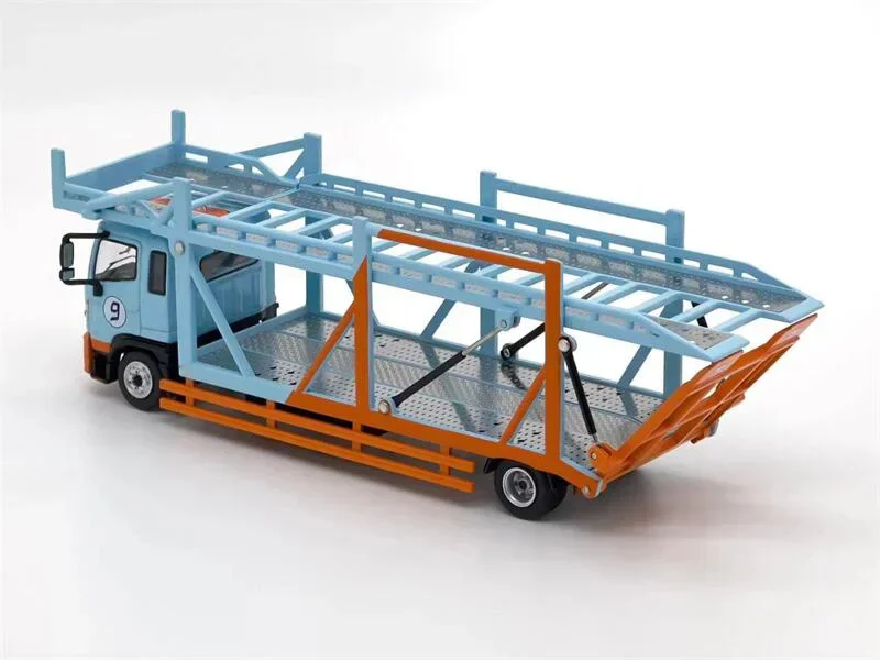 **Pre-Order** Unique Model 1:64 HINO Ranger 500 Double deck bridge transporter limited499 Diecast Model Car