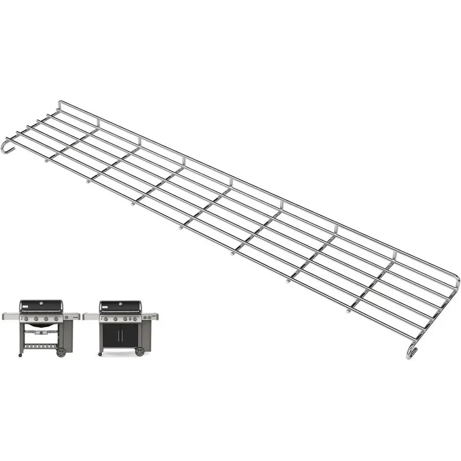 

Warming Rack for 4Burner Weber Genesis 2 GS4 Grill Parts Replacement Weber GS4 Genesis II 400 SER II E410 E435 S435 SE410 Access