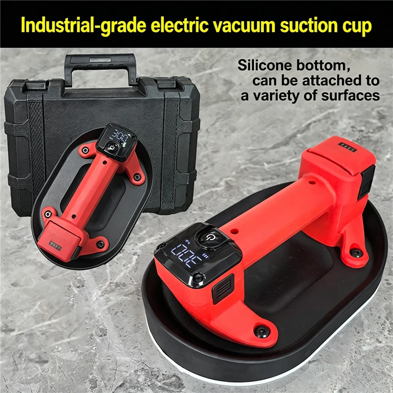 

Электрическая вакуумная присоска 300 кг, промышленная, сверхмощная, для подъема стекла и плитки, инструмент для строительных материалов