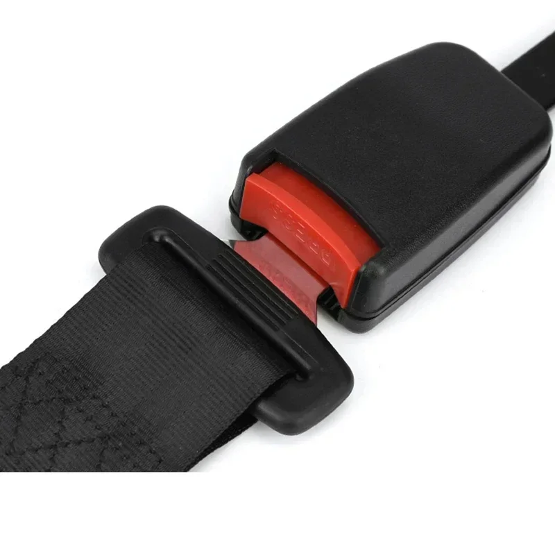 Universal 2 Point Seat Belt Car Safety Seatbelt Buckles Nylon Straps Retractor Heavy-Duty Nylon Retractable Car Accessories