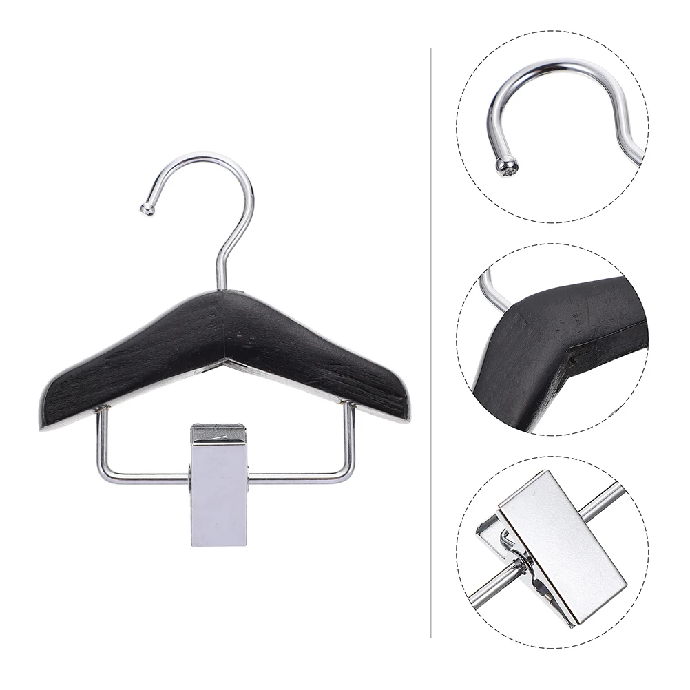 

2Pcs Rack Hanger Dog Clothing Hanging Apparel Supplies Durable Metal Clamp Pet Dress Hanger Pet Pants Clip Rack