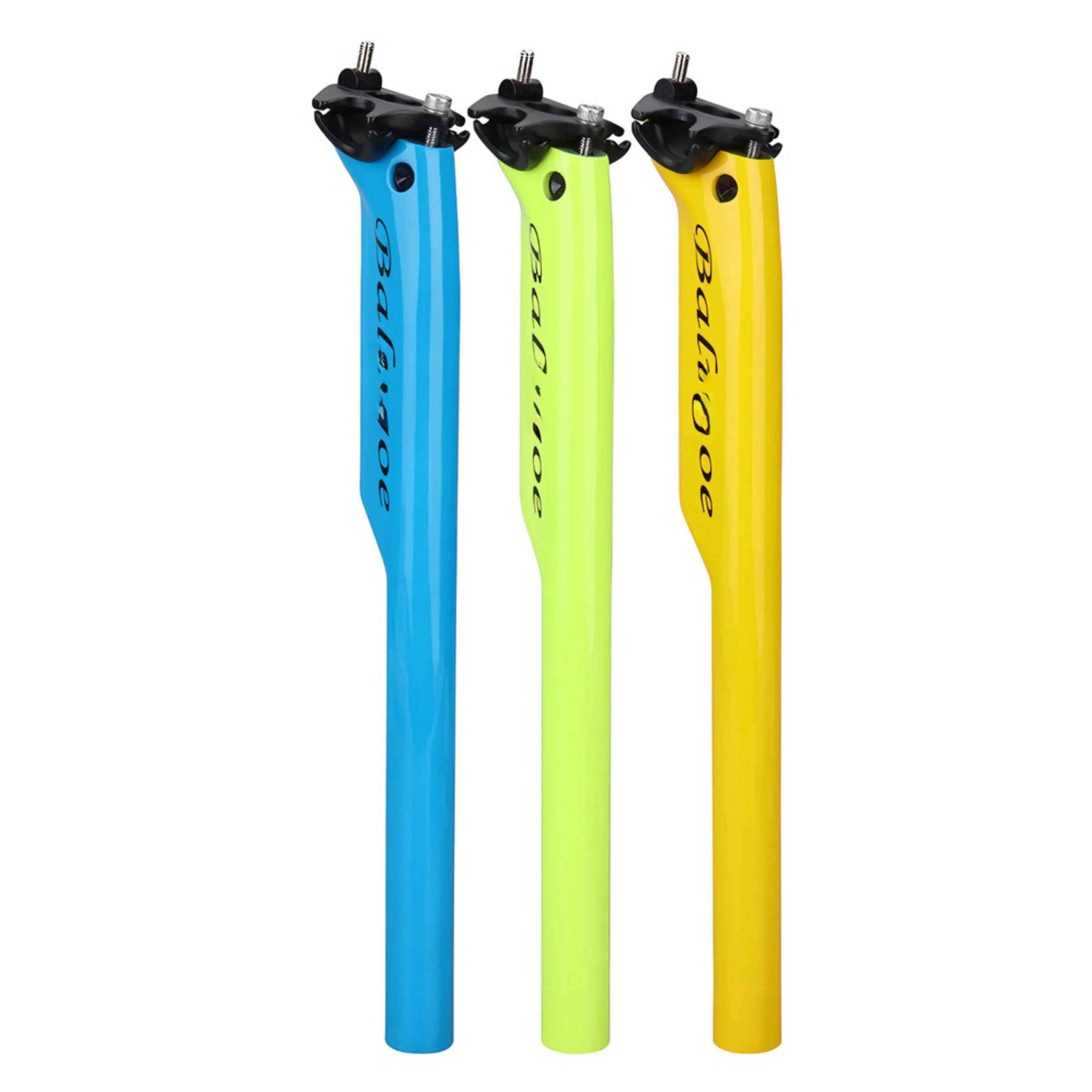 T800 Full Carbon Fiber Bike Seatpost 25mm Setback Aero 3K Weave Dual Bolt Clamp Road Mountain Bicycle
