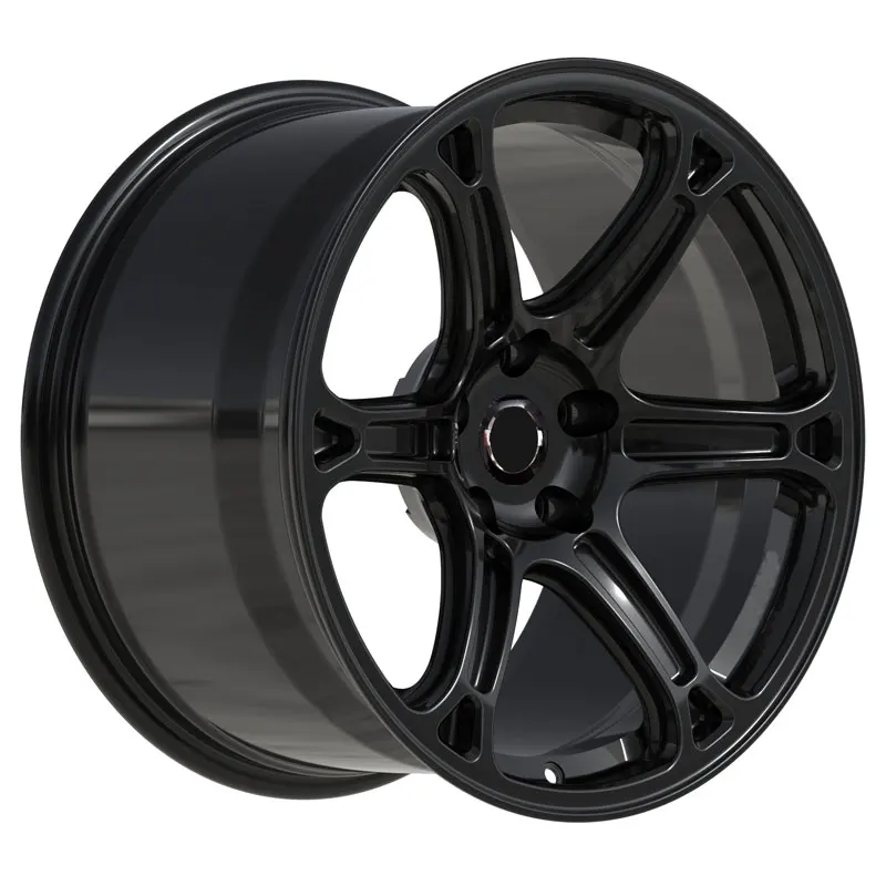

5x112 Gloss Black Monoblock Forged Wheels Bright Black 20 22 Inch Passenger Car Alloy Forged Wheels For X5 X6 F16 F15 E53 E70