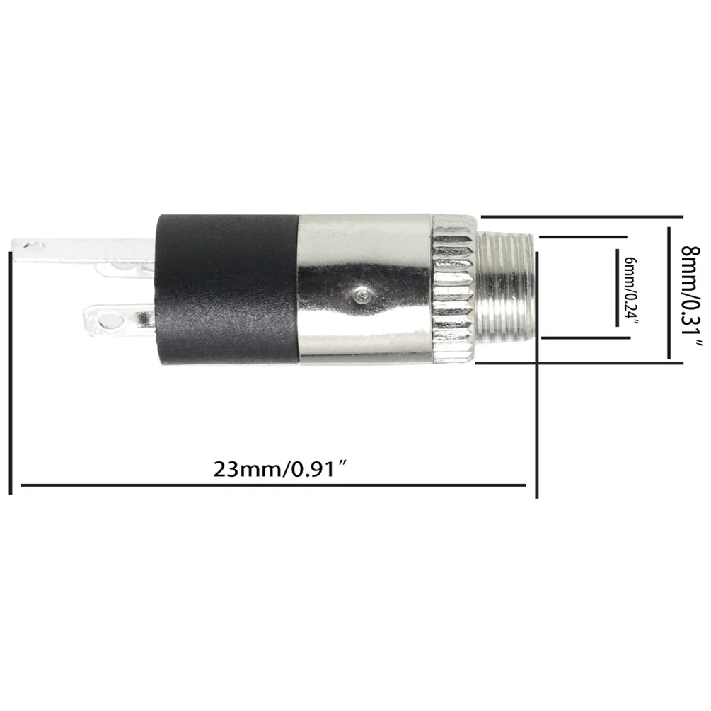 10PCS PJ392 3.5mm Stereo Female Socket Jack with Screw - Premium Metal Audio Connector for DIY Headphone Repair, Amplifier view 4