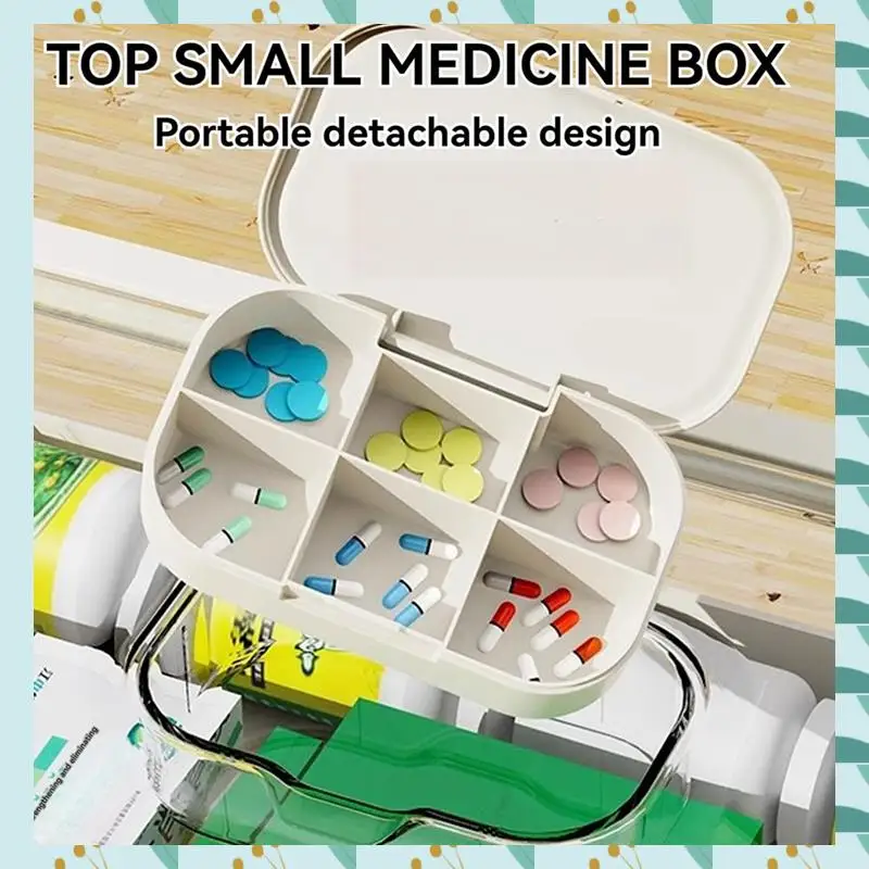 

A71P 3-Tier Medicine Storage Box Portable & Dustproof,Multi-Layer Family Size Organizer Forhome