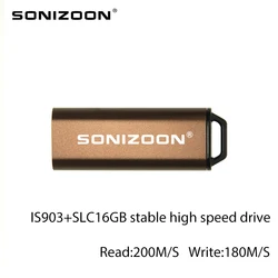 SONIZOON XEZUSB3.0009 Push and pull USB3.0  USB flash drive IS903scheme ofSLC16GB  Stable highspeed memoriaast  pen simpsons