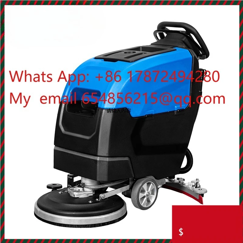 M510 Industrial Tennanted Floor Scrubber Self-propelled Floor Scrubbing Machine With Traction Motor