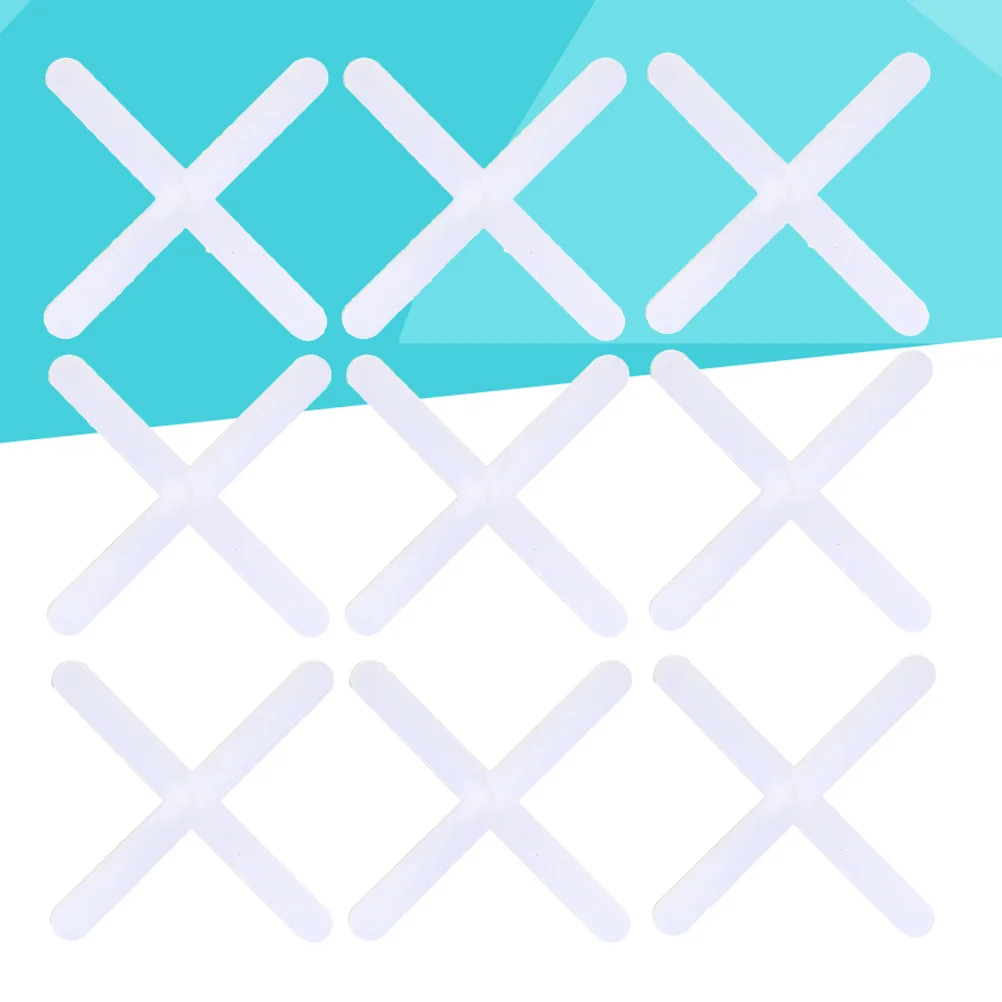 2000 pcs Spacer Silang untuk Ubin 1Mm 1.5Mm Setiap Ukuran Bahan PE Spacer Lantai Dinding Alat Pemasangan Ubin Sistem Perataan Ubin