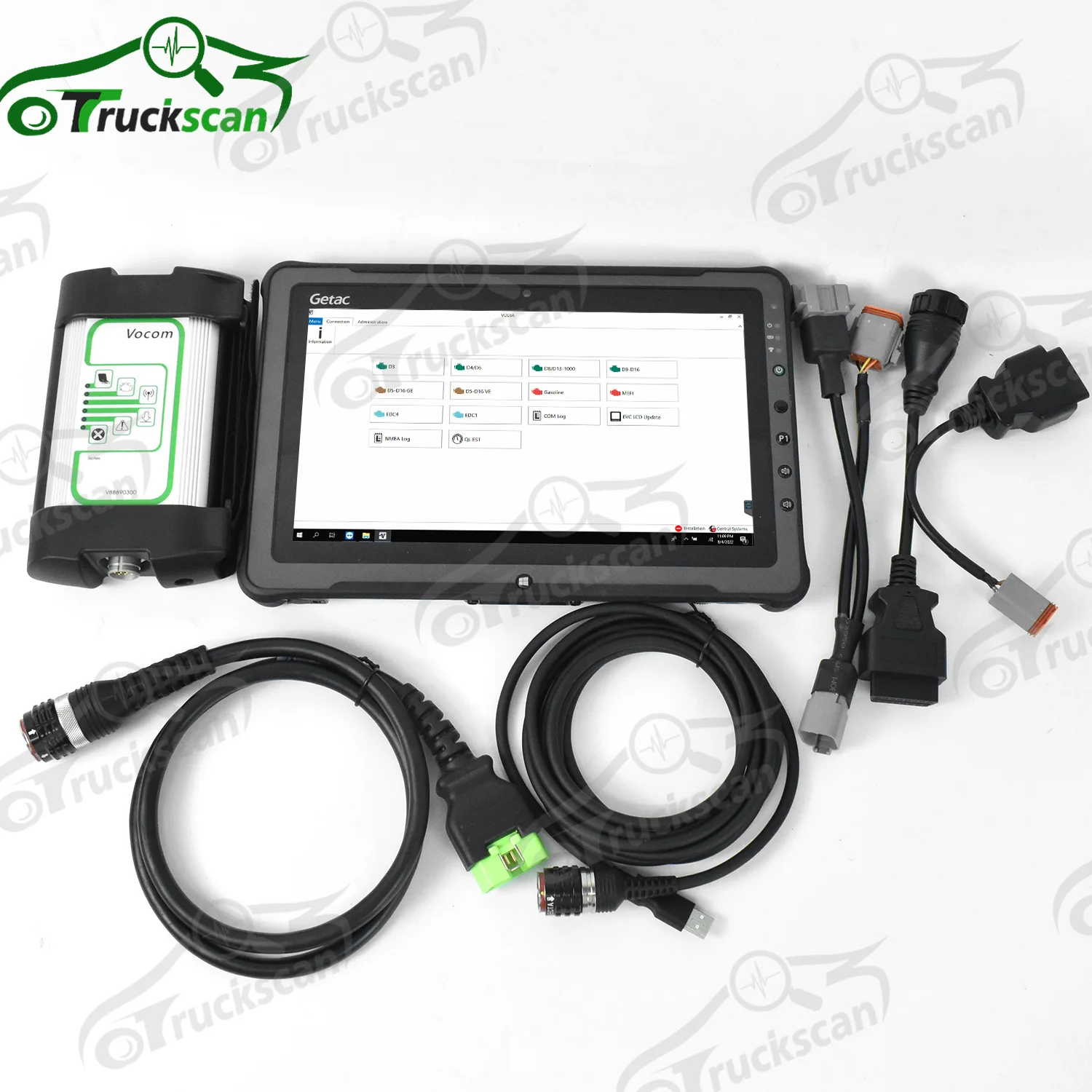 for PENTA VODIA5 software for penta diagnostic tool for marine engine Industrial generator diagnosis vodia scanner tool and F110