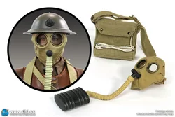 1/6 DID B11013 WWI militare il soldato di fanteria britannico Tom Battle Helmet Mask copricapo modello Fit 12 