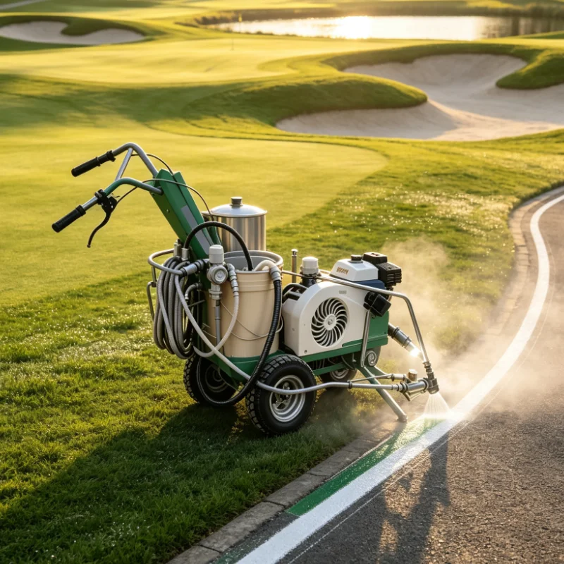 Heavy‑Duty Cold Plastic Road Marker: Hand‑Push Equipment for Fast‑Set, Wear‑Proof Long‑Life Parking Lot Markings