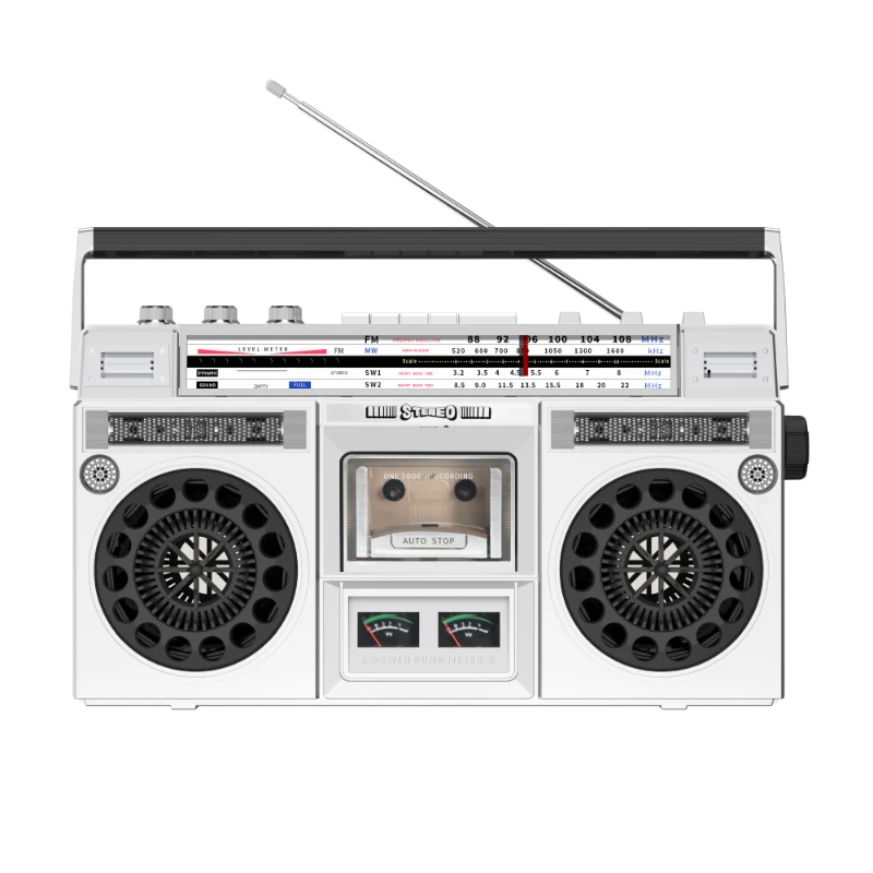 High Quality Retro Vintage   Cassette Recorder with Stereo