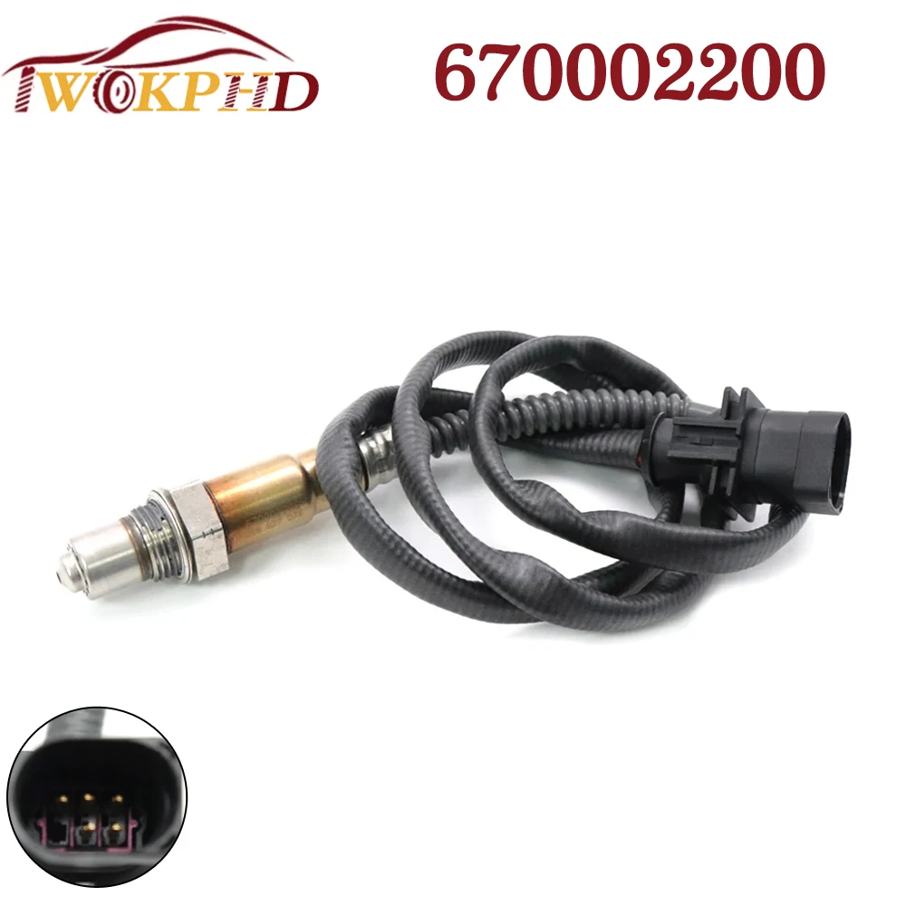 

670002200 LSU Wideband Front Air Fuel Ratio Lambda O2 Oxygen Sensor For Maserati Ghibli Quattroporte 3.0L 2014-2017 0258027074