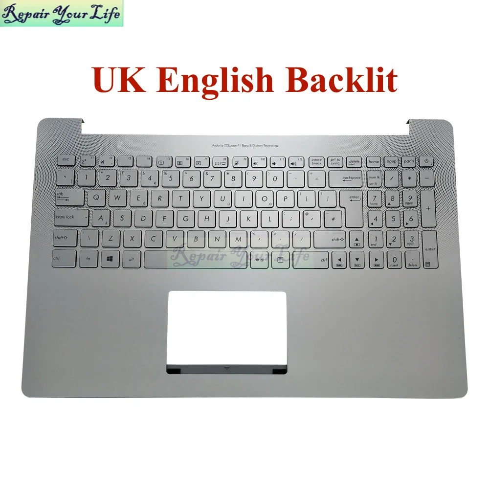 

DE German UK Palmrest Backlit Keyboard for ASUS UX501 UX501JM UX501JW UX501VM 13NB07D1AM0421 13NB0AU1AM0101 90NB0AU2-R32UK0 New