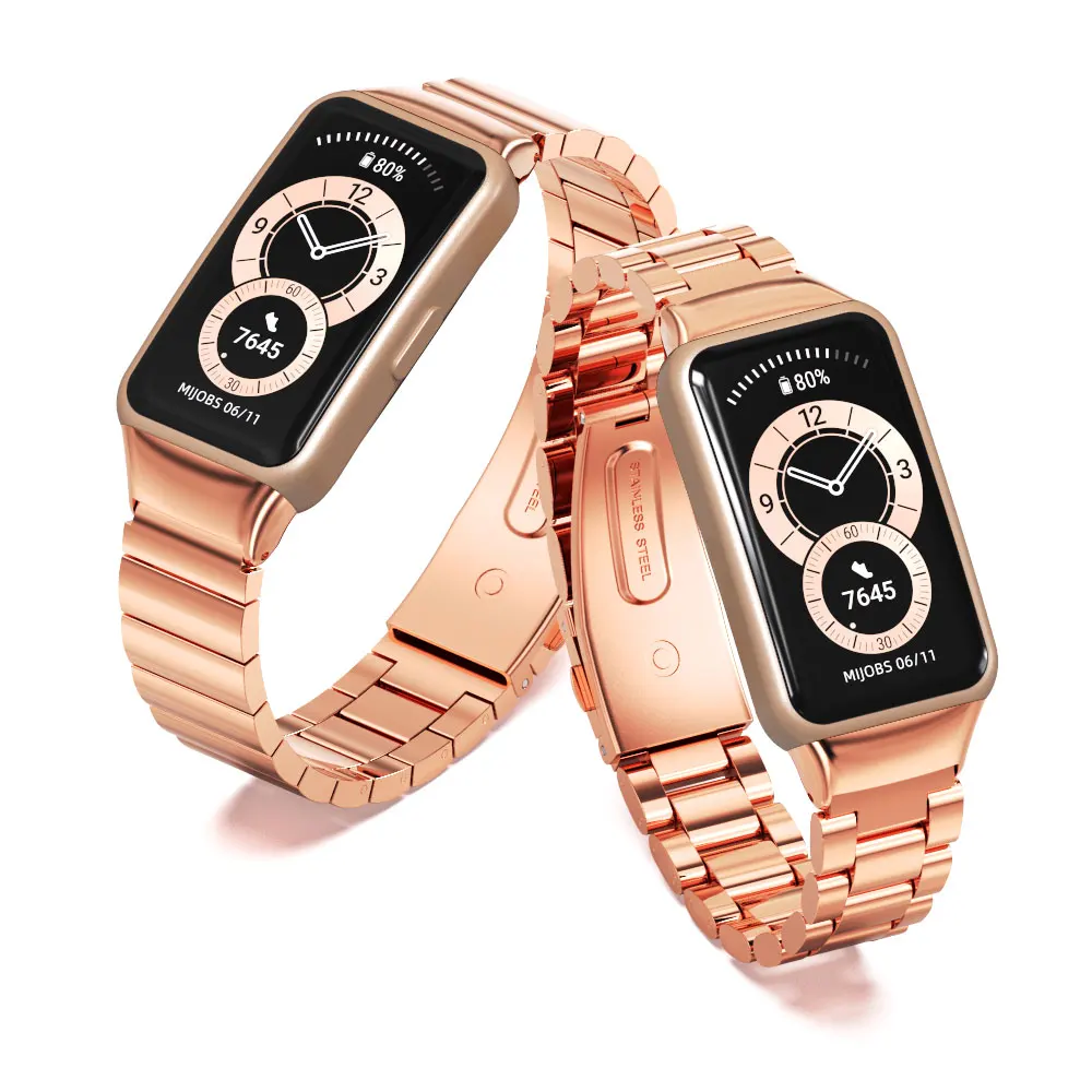 Per Huawei Band 4 cinturino da polso per Honor Band 5i braccialetto intelligente in metallo per Huawei 4 Band Pulseira orologio da polso