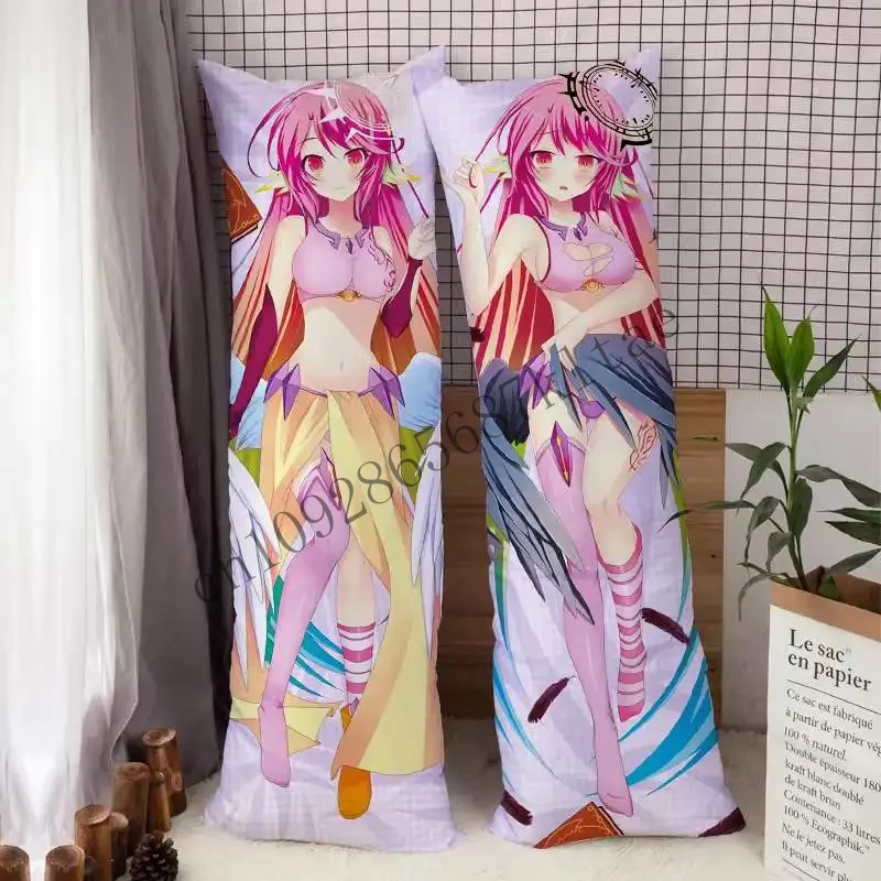No GAME NO LIFE Sora Shiro аниме наволочка для тела Dakimakura наволочка Kawaii Loli Girl, Otaku Hugging 150X50 NM6