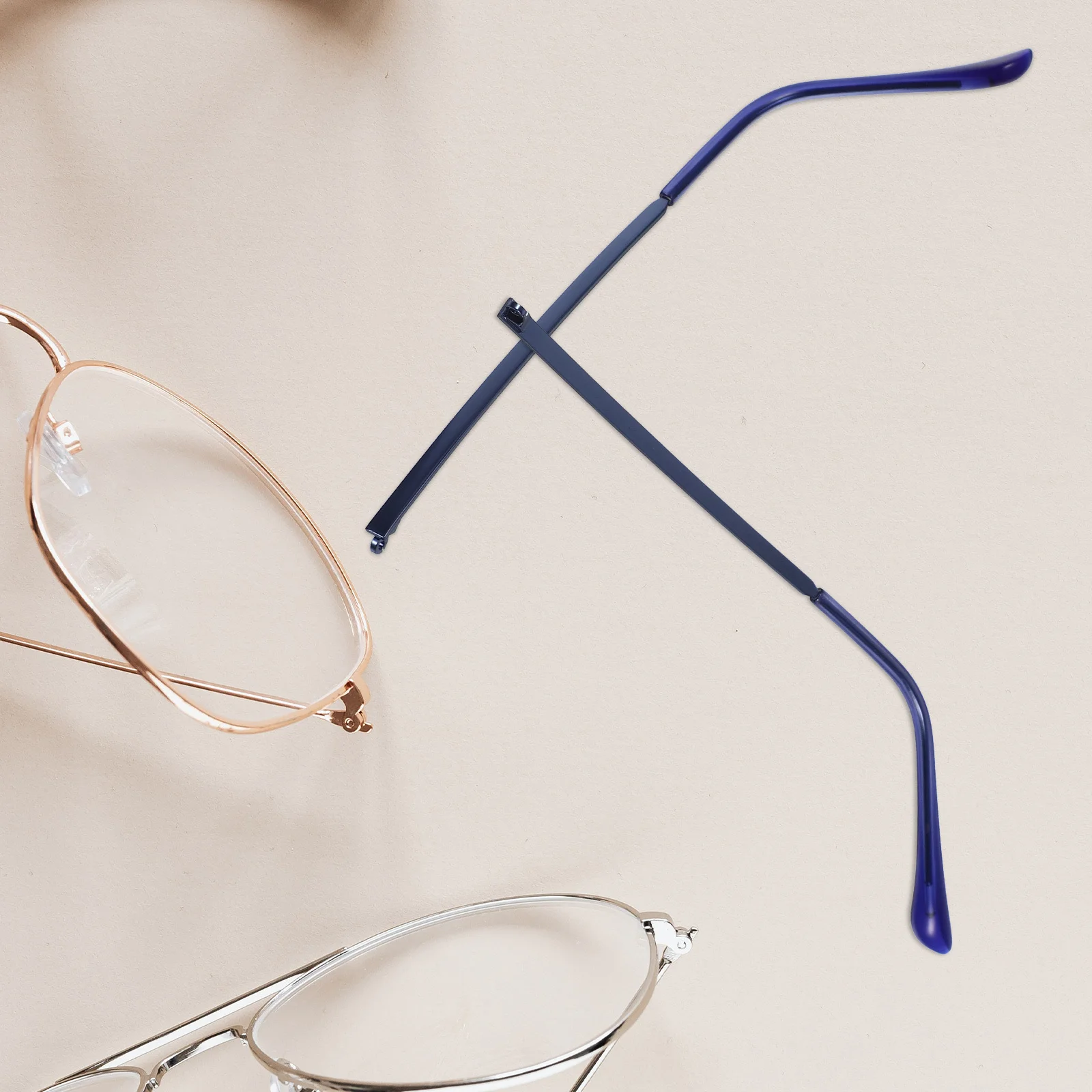 

1Pair Universal Glasses Arm Legs Replacement for Eyeglasses Sunglasses Metal Resin Temples Easy Install Scratch Resistant