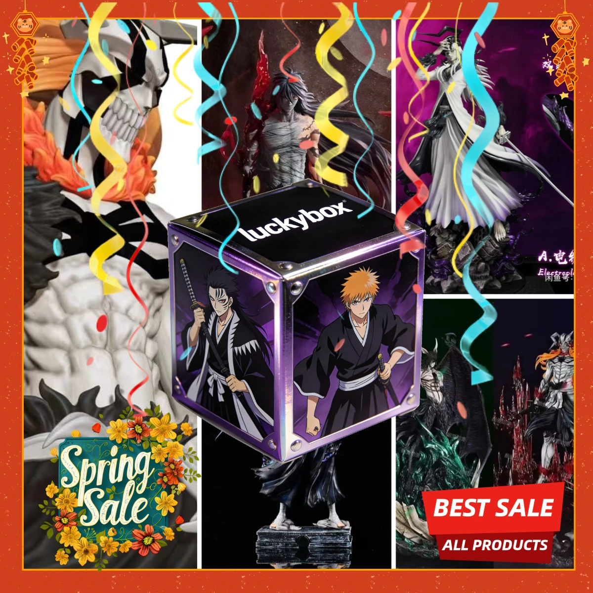 

BLEACH Character Figure Collectible Great Gift Toy for BLEACH Fans and Anime Lovers
