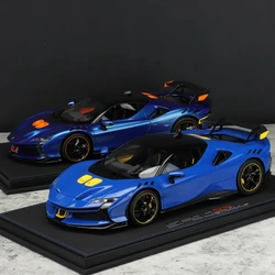 Bbr-金属製の静的車モデルのおもちゃ,stradaleシミュレーション,限定版,1:18 f90 xx,樹脂ギフト