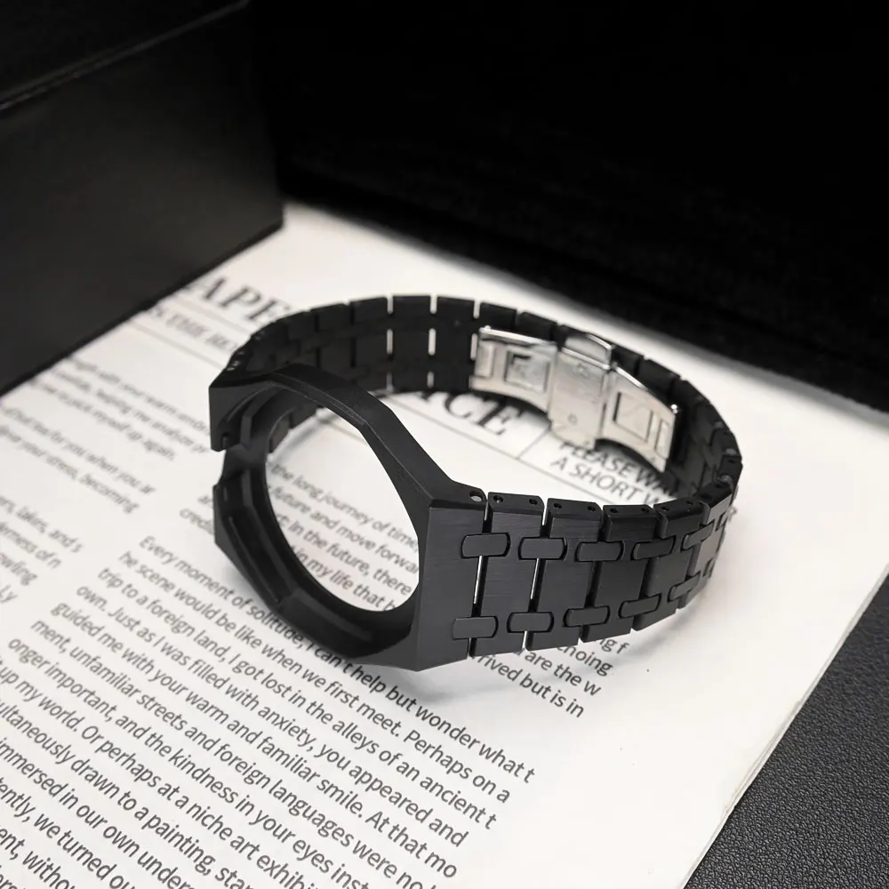 Ceramic Case+Strap for Swatch X AP Royal Pop Pocket Watch Changer To Wristwatch Integrated Modification Accessories