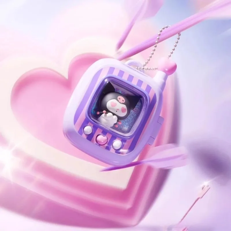 

MINISO Anime Hello Kitty My Melody Kuromi Cinnamon Pocket Elf Series Blind Box Pendant Figure Decoration Collection Gifts