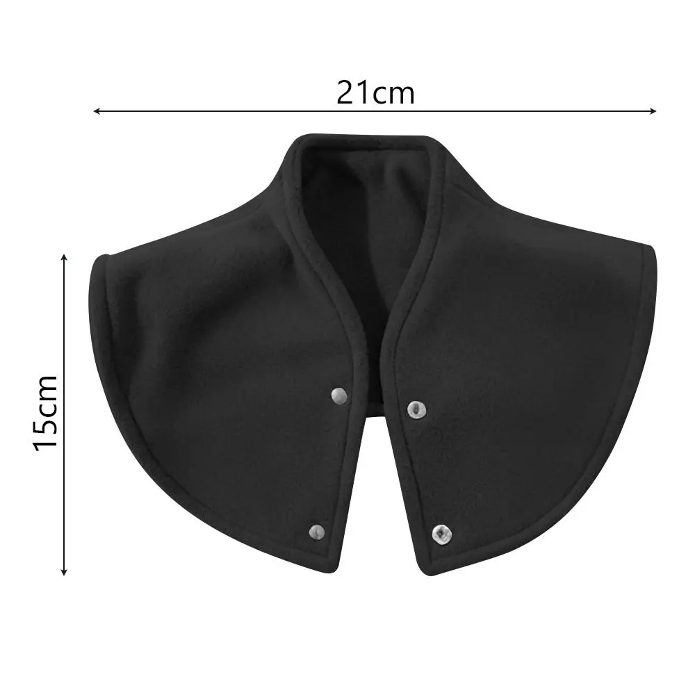 جديد سميكة حماية الرقبة الدافئة يندبروف وهمية طوق صوف الضأن حماية الرقبة حزام العزل البارد #6